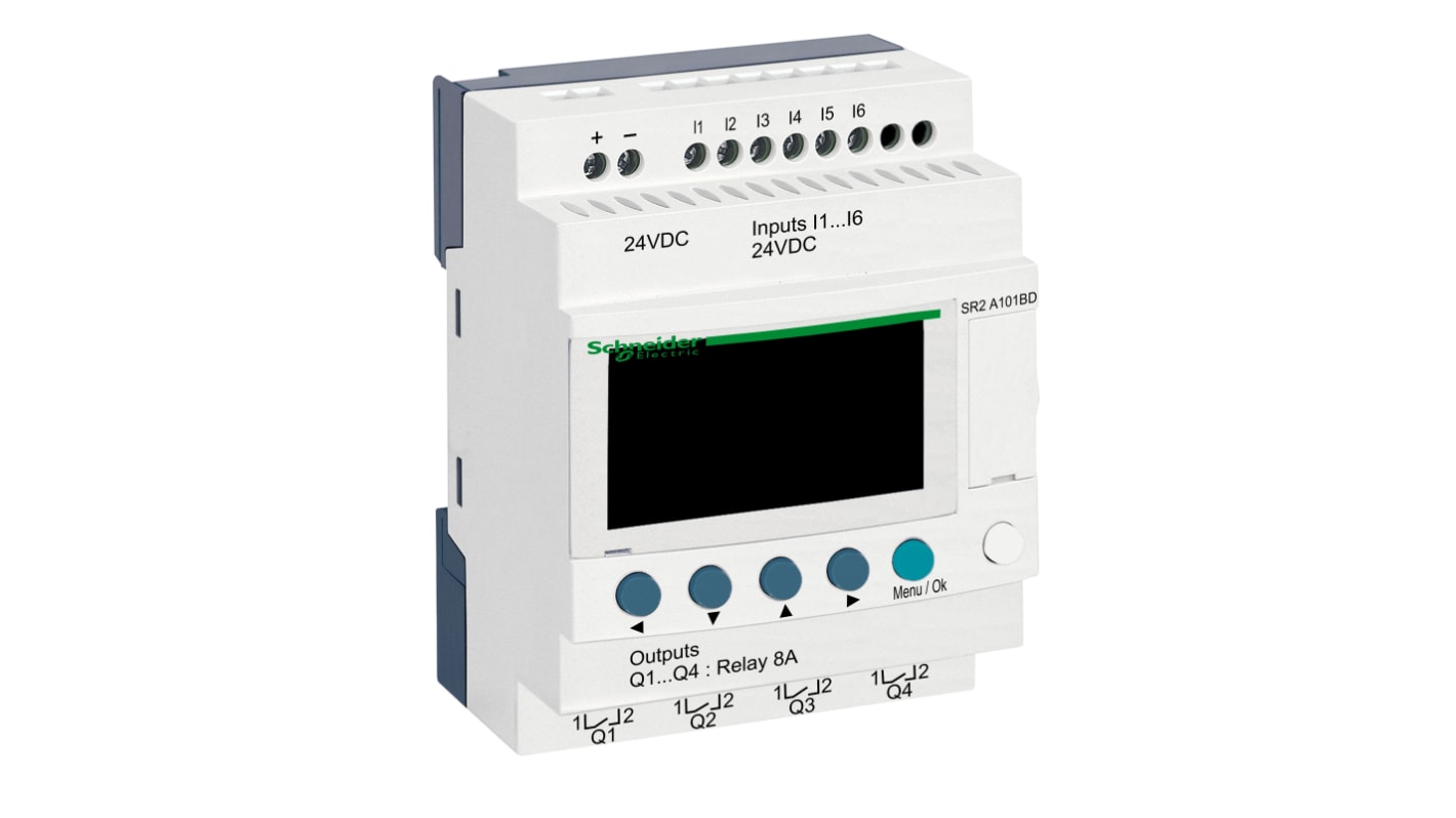 Rs-Online Modulo logico Schneider Electric Zelio Logic ingressi: 6 uscite: 4 24 V CC