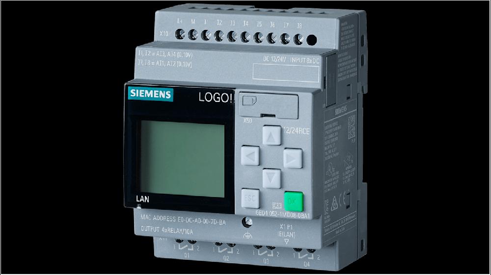 Rs-Online Modulo logico Siemens LOGO ingressi: 8 uscite: 4 12 V DC 24 V DC