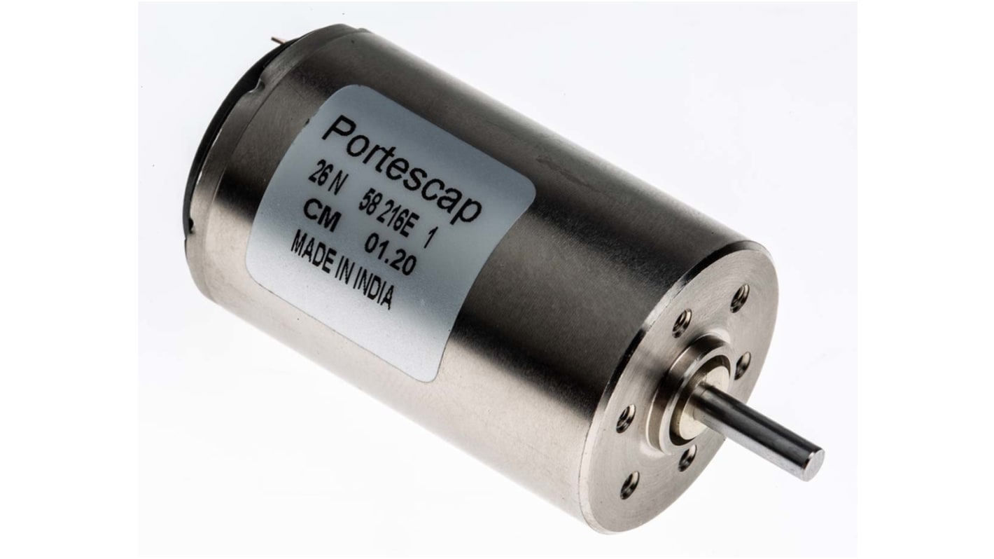 Rs-Online Motore c.c. Portescap 12 V c.c. 5 75 W 4700 giri/min