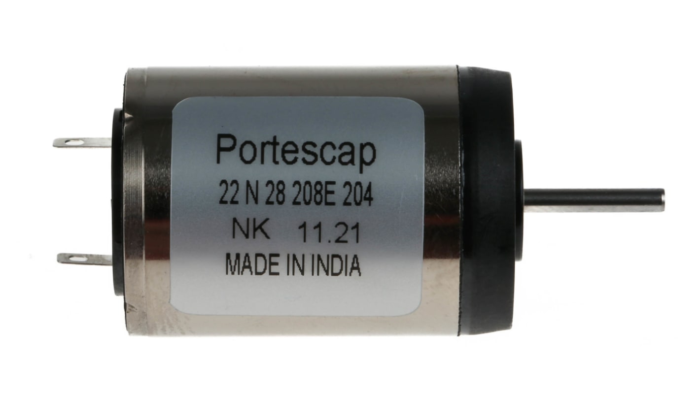 Rs-Online Motore c.c. Portescap 18 V c.c. 3 8 W 6300 giri/min