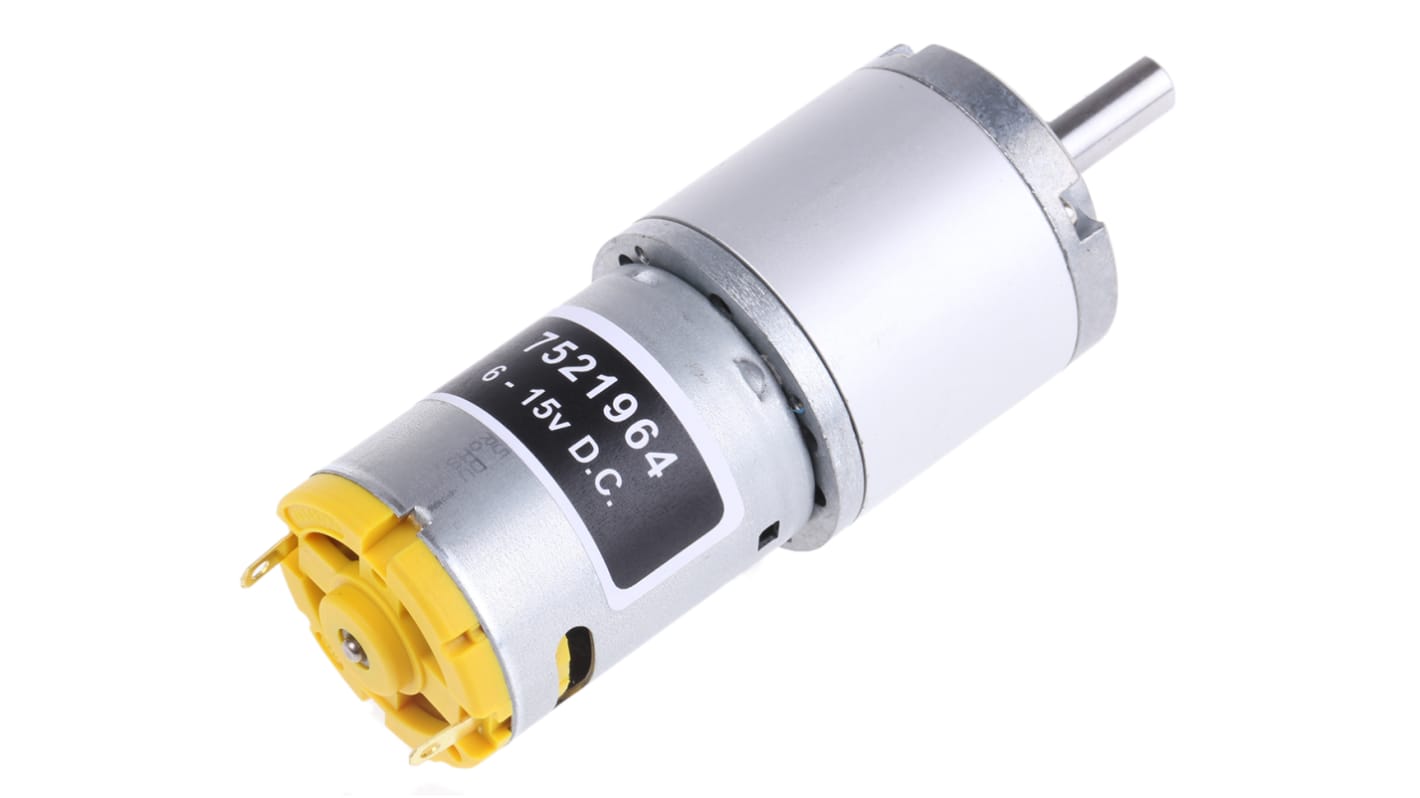 Rs-Online Motore c.c. RS PRO 6 → 15 V c.c. 7 98 W 112 giri/min