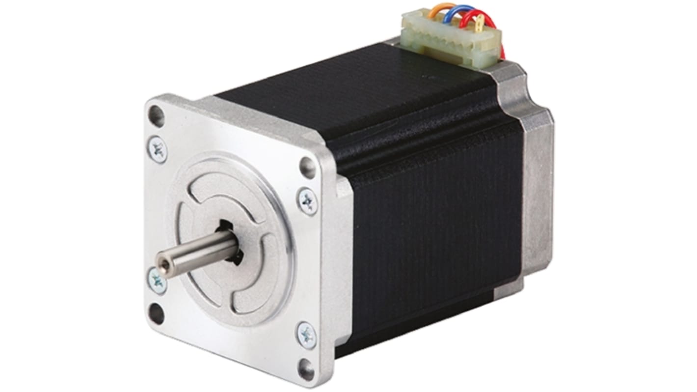 Rs-Online Motore passo-passo Sanyo Denki coppia 1650mNm passo 1.8° Ø albero 6.35mm 2 2 A 6 cavi