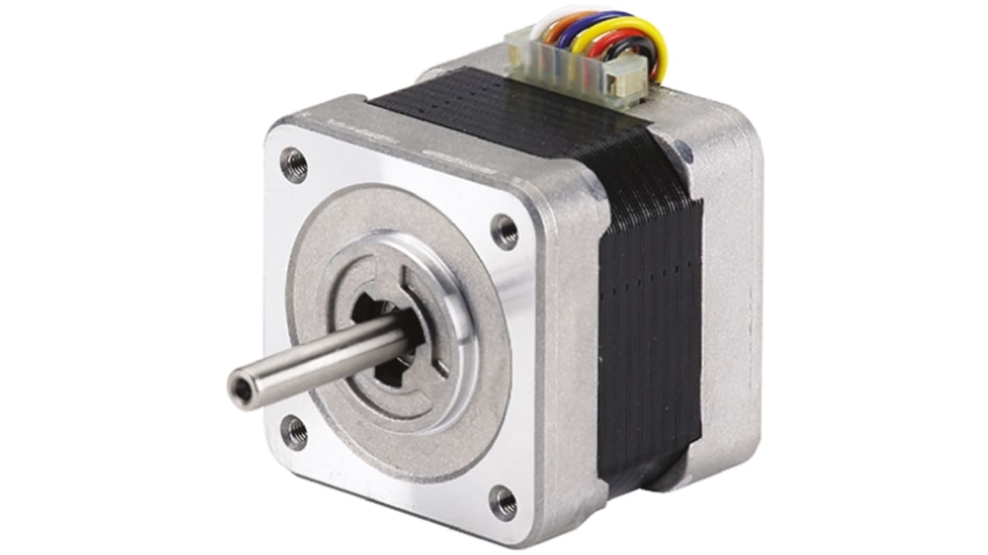 Rs-Online Motore passo-passo Sanyo Denki coppia 250mNm passo 1.8° Ø albero 5mm 1 A 6 cavi