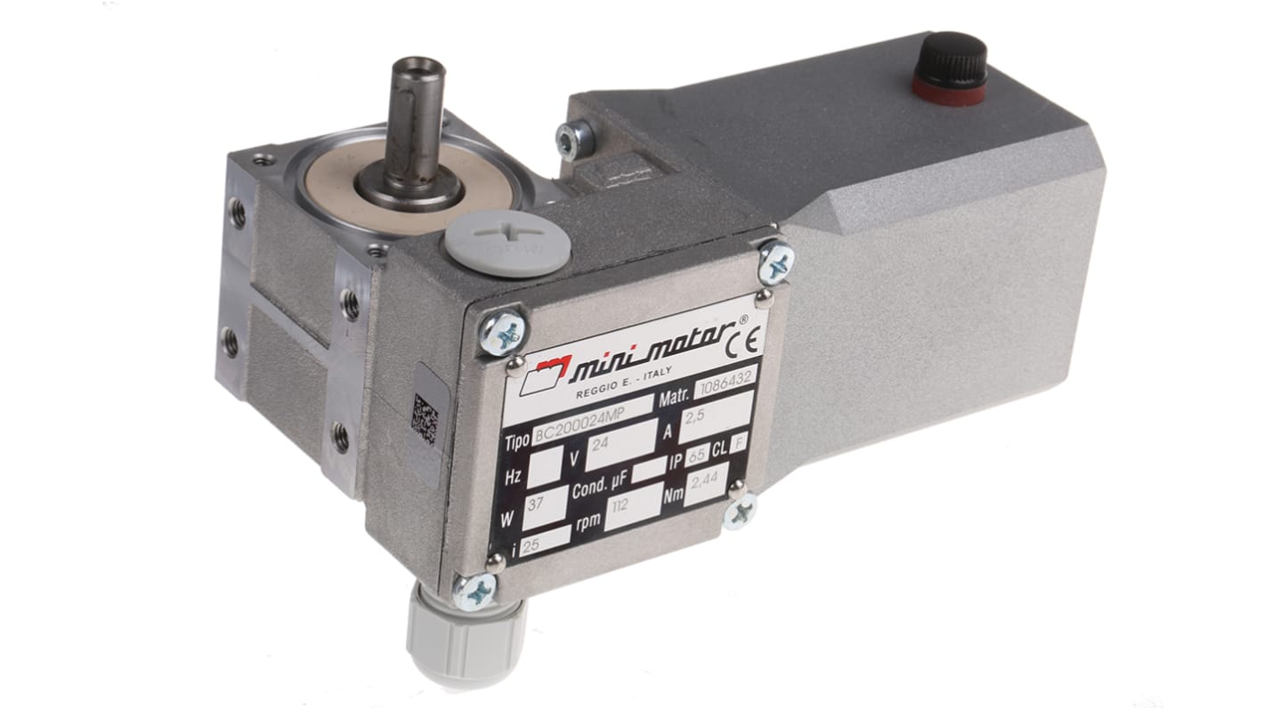 Rs-Online Motoriduttore Mini Motor 24 V c.c. 37 W 112 rpm