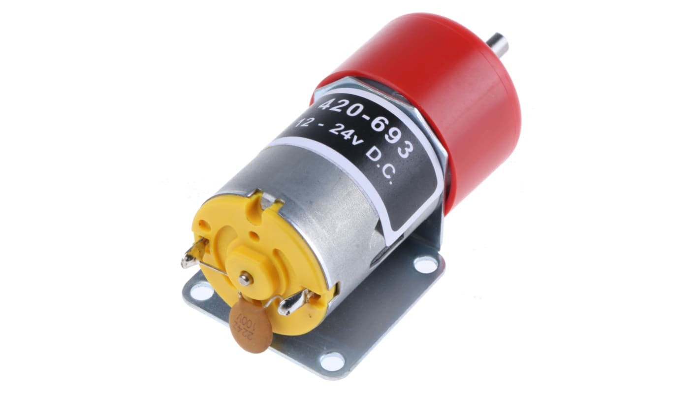 Rs-Online Motoriduttore RS PRO 12 V c.c. 1 3 W 27 giri/min