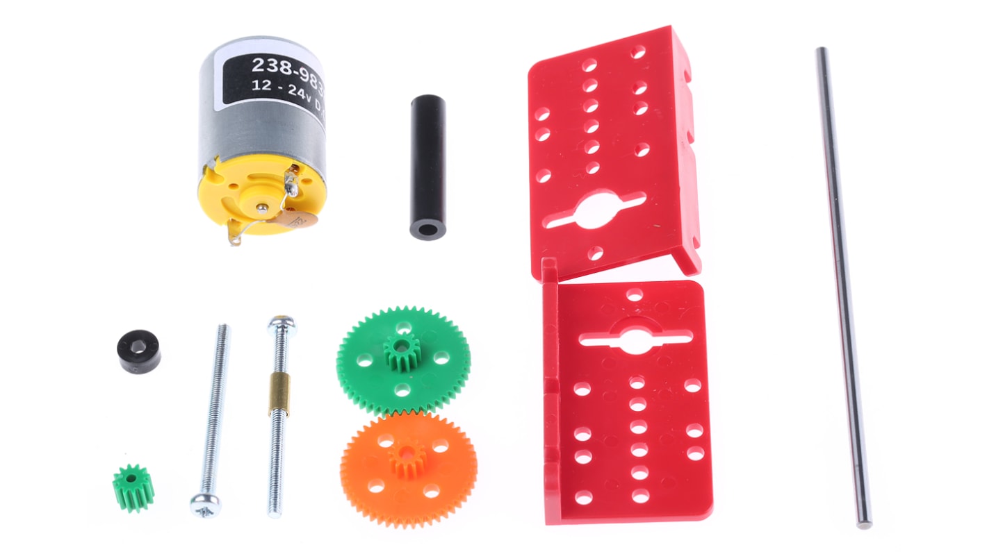 Rs-Online Motoriduttore RS PRO 12 V c.c. 1 62 W 2 → 4199 giri/min