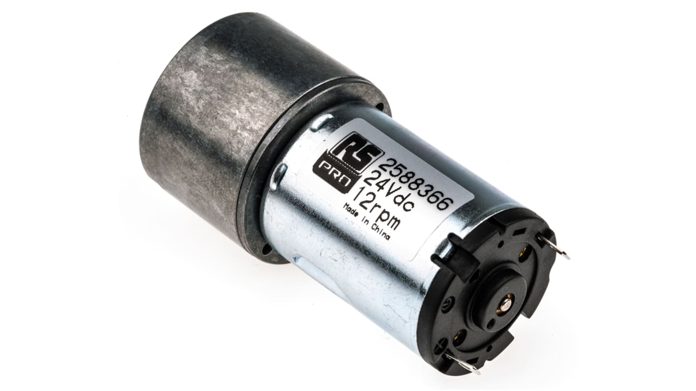 Rs-Online Motoriduttore RS PRO 24 V c.c. 12 giri/min