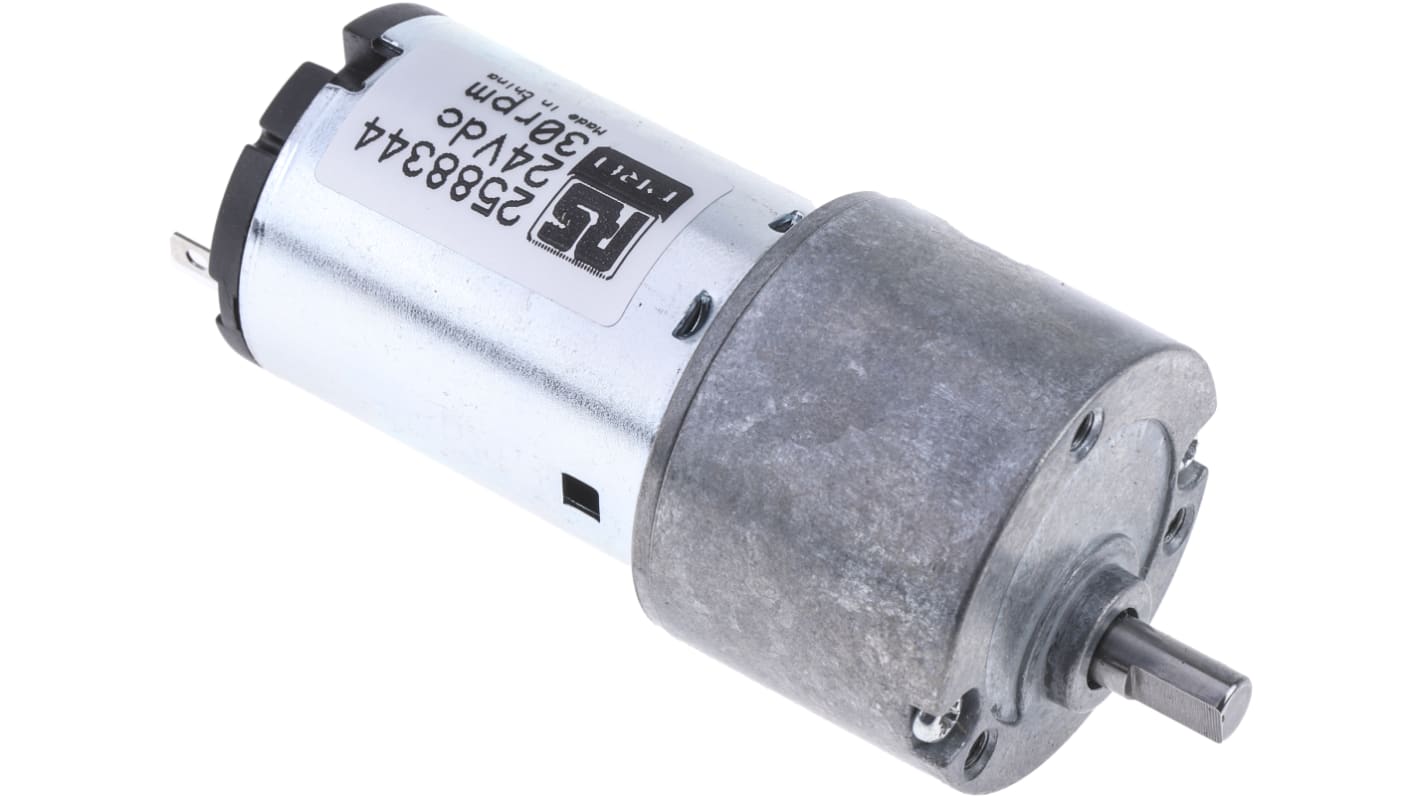 Rs-Online Motoriduttore RS PRO 24 V c.c. 30 giri/min