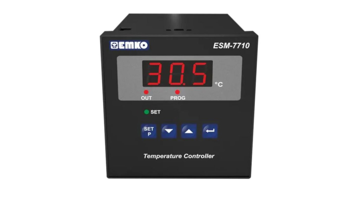Rs-Online Regolatore di temperatura On/Off Emko ESM 230 V c.a. 72x72x95.5mm 1 uscita Relè
