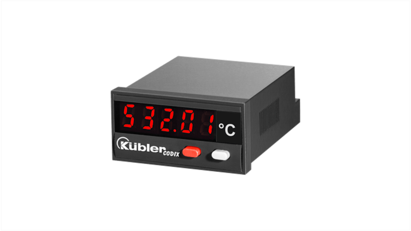 Rs-Online Regolatore Di Temperatura On/Off Kübler CODIX 532 10 → 30 V C.c. 48 X 24 (1/32 DIN)mm