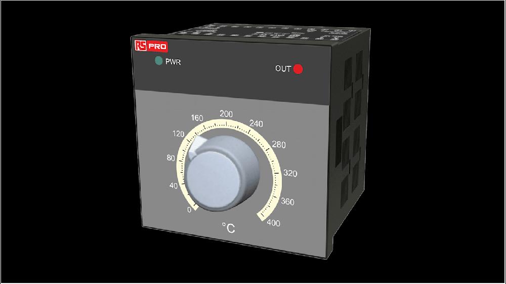 Rs-Online Regolatore di temperatura On/Off RS PRO 230 V 72 x 72mm 1 uscita Relè