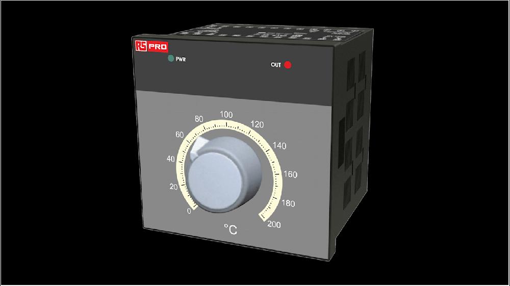 Rs-Online Regolatore di temperatura On/Off RS PRO 230 V 72 x 72mm 1 uscita Relè