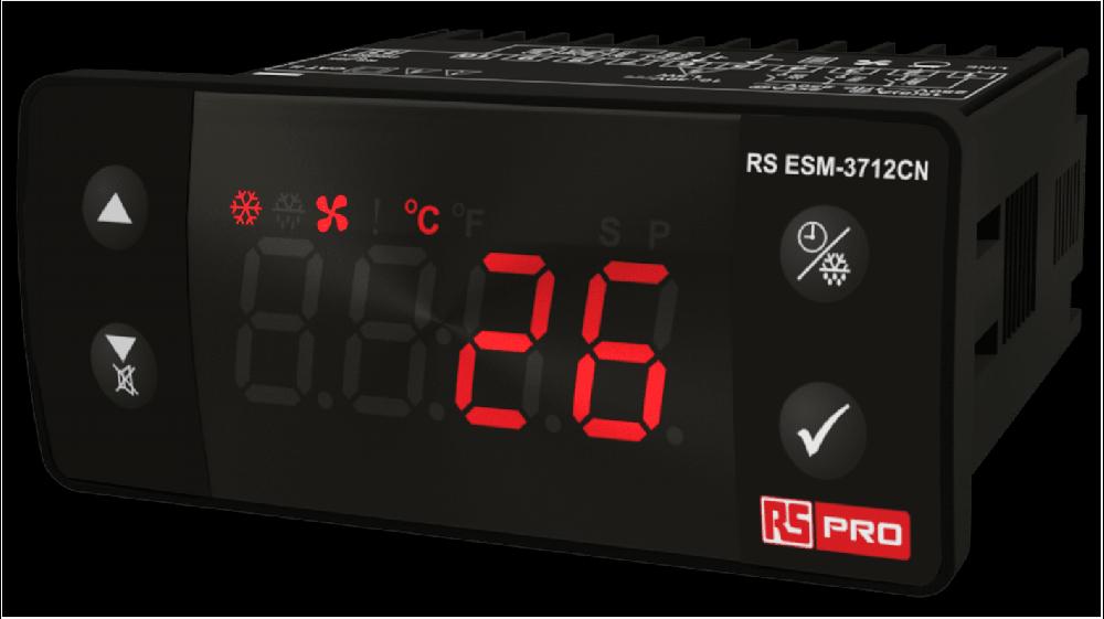 Rs-Online Regolatore di temperatura On/Off RS PRO 230 V 77 x 35mm 3 uscite Relè