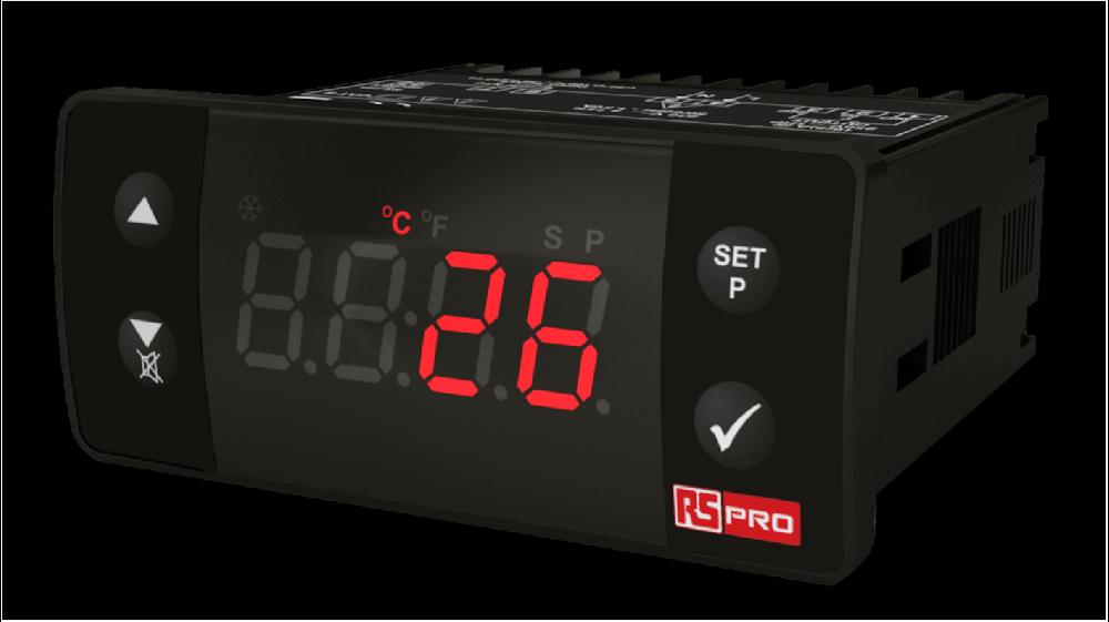 Rs-Online Regolatore di temperatura On/Off RS PRO 230 V 77 x 35mm 1 uscita Relè