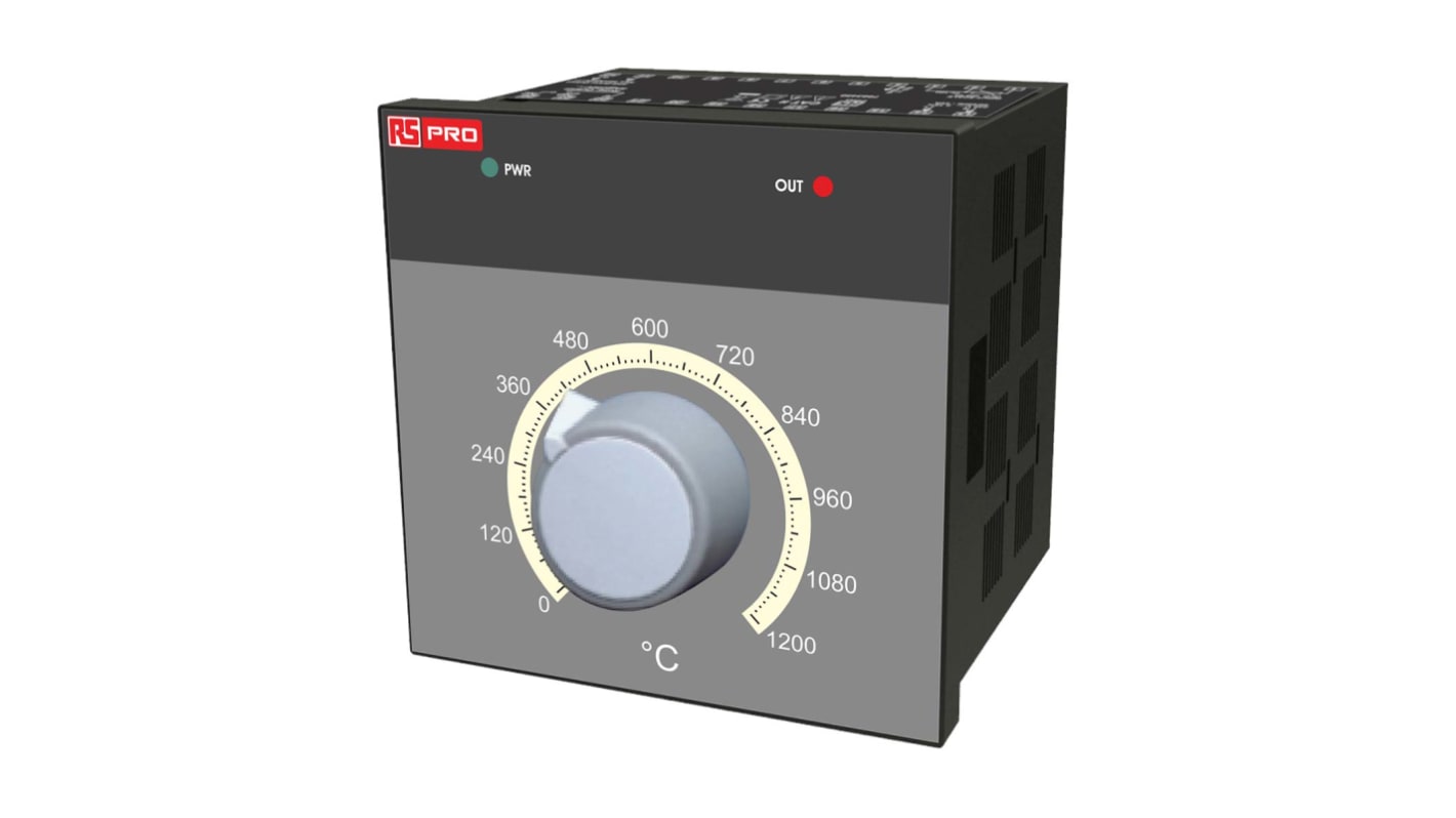 Rs-Online Regolatore di temperatura On/Off RS PRO 230 V c.a. 72mm 2 uscite Analogico relè