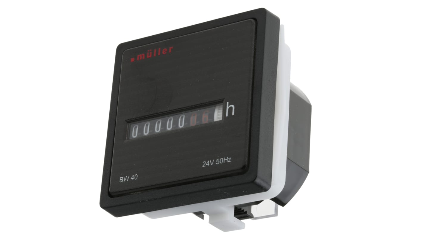 Rs-Online Contatore Muller Ore 7 cifre 24 V c.a