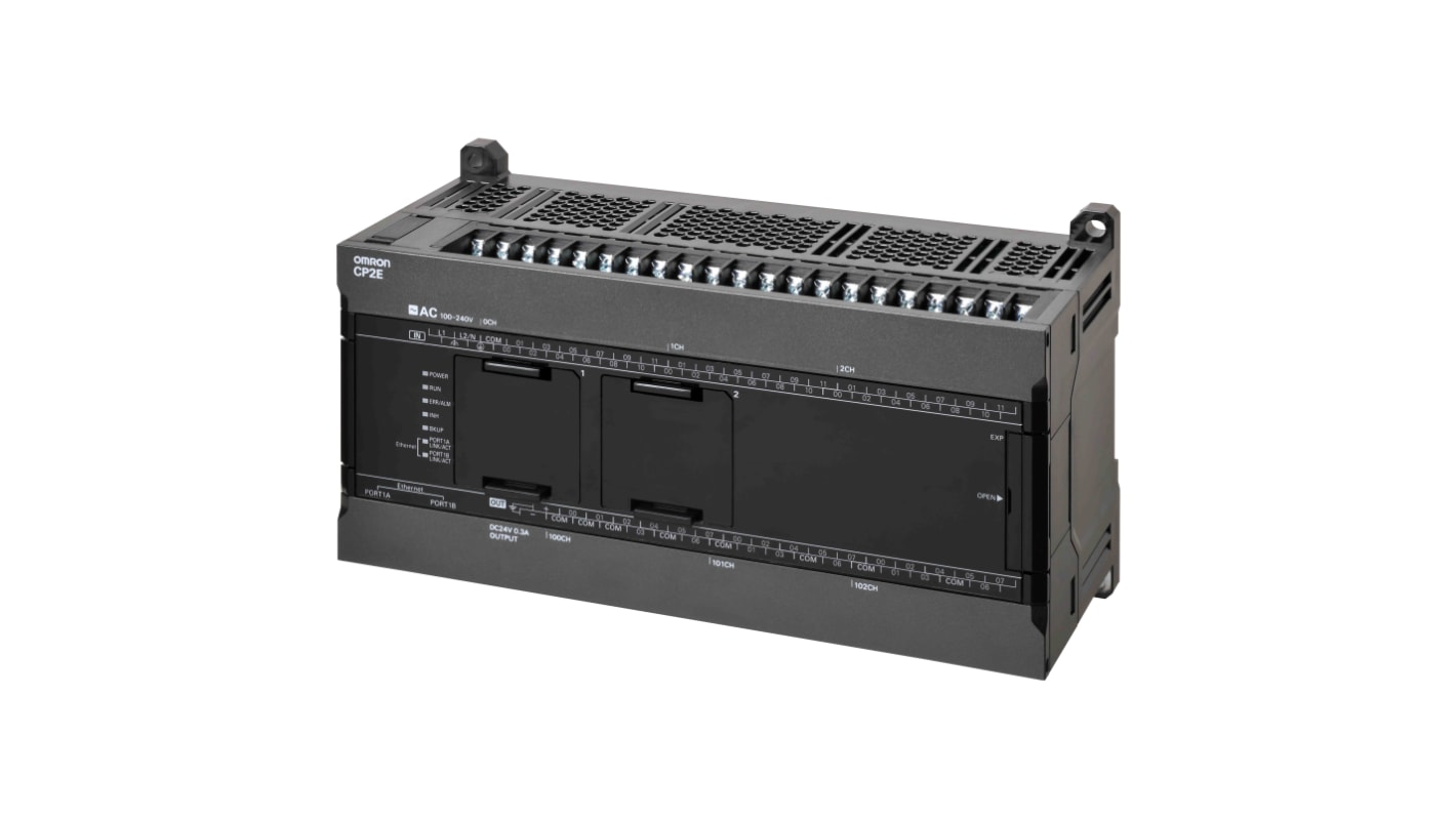 Rs-Online Controllore logico Omron CP2E uscite: 24