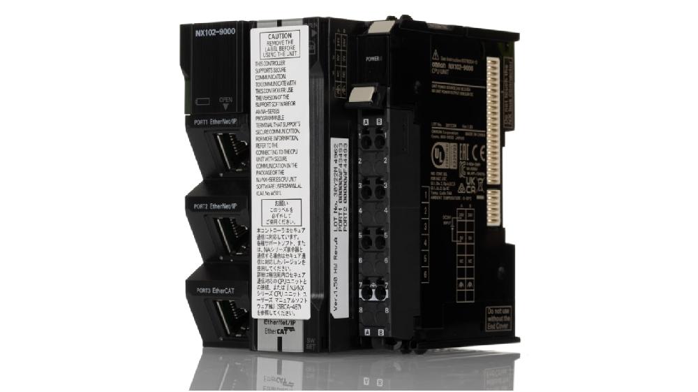 Rs-Online CPU PLC Omron NX102 ingressi: 4 24 V c.c