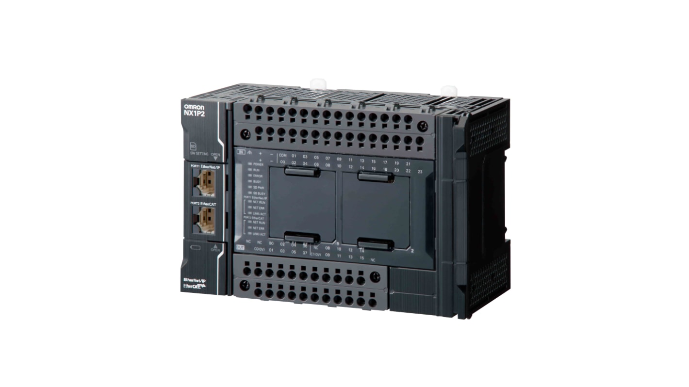 Rs-Online CPU PLC Omron NX1P uscite: 16