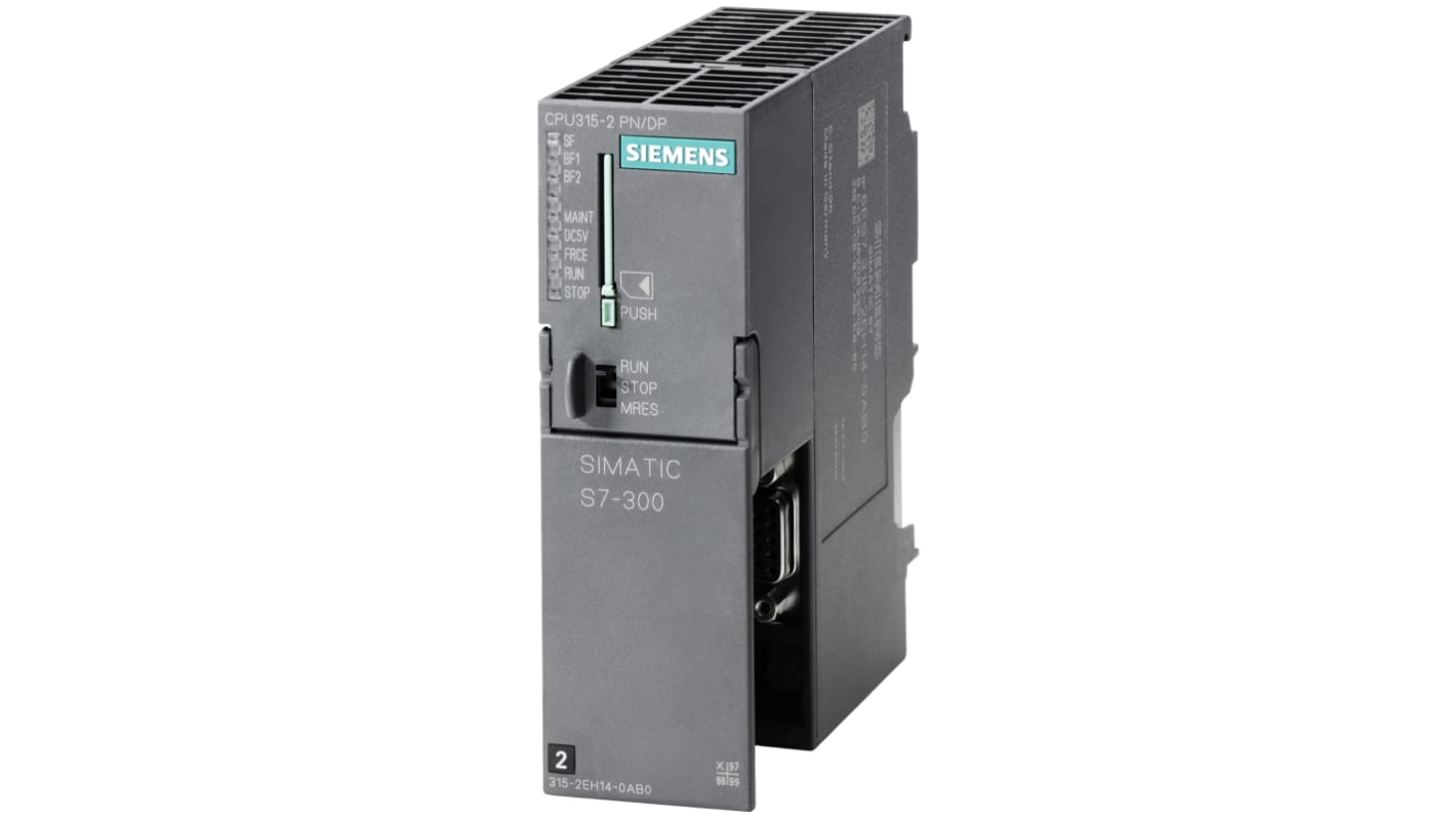 Rs-Online CPU PLC Siemens SIMATIC S7-300 24 V C.c