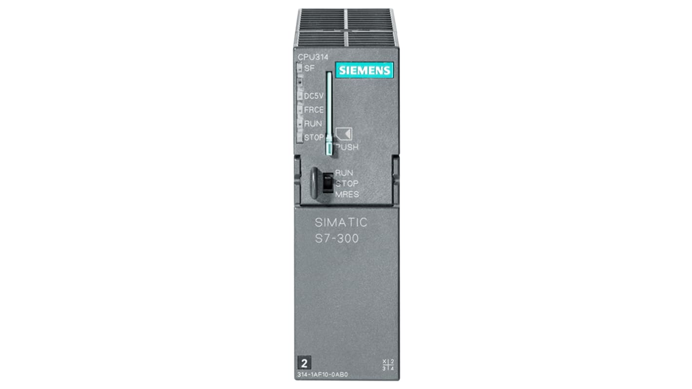 Rs-Online CPU PLC Siemens SIMATIC S7-300 24 V c.c