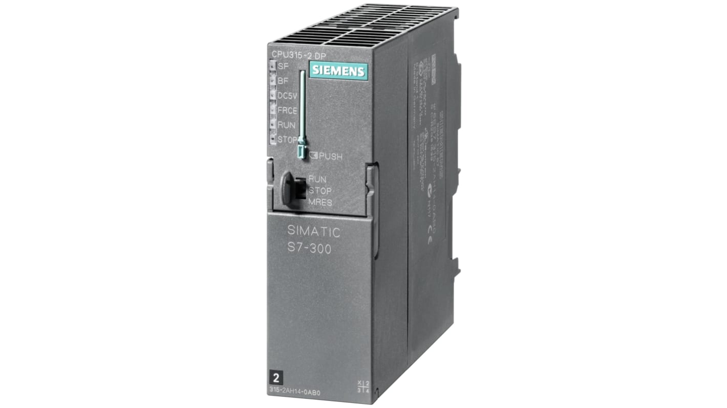 Rs-Online CPU PLC Siemens SIMATIC S7-300 24 V C.c