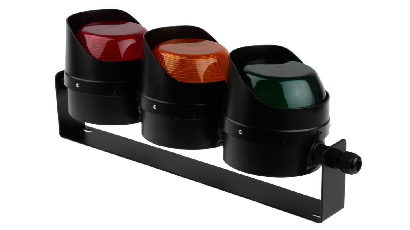 Rs-Online Segnalatore LED Moflash 8 → 20 V c.a./c.c. LED 3 elementi