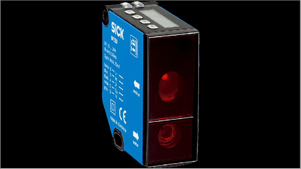 Rs-Online Sensore di distanza Rettangolare SICK rilevamento 100 → 1000 mm uscita PNP