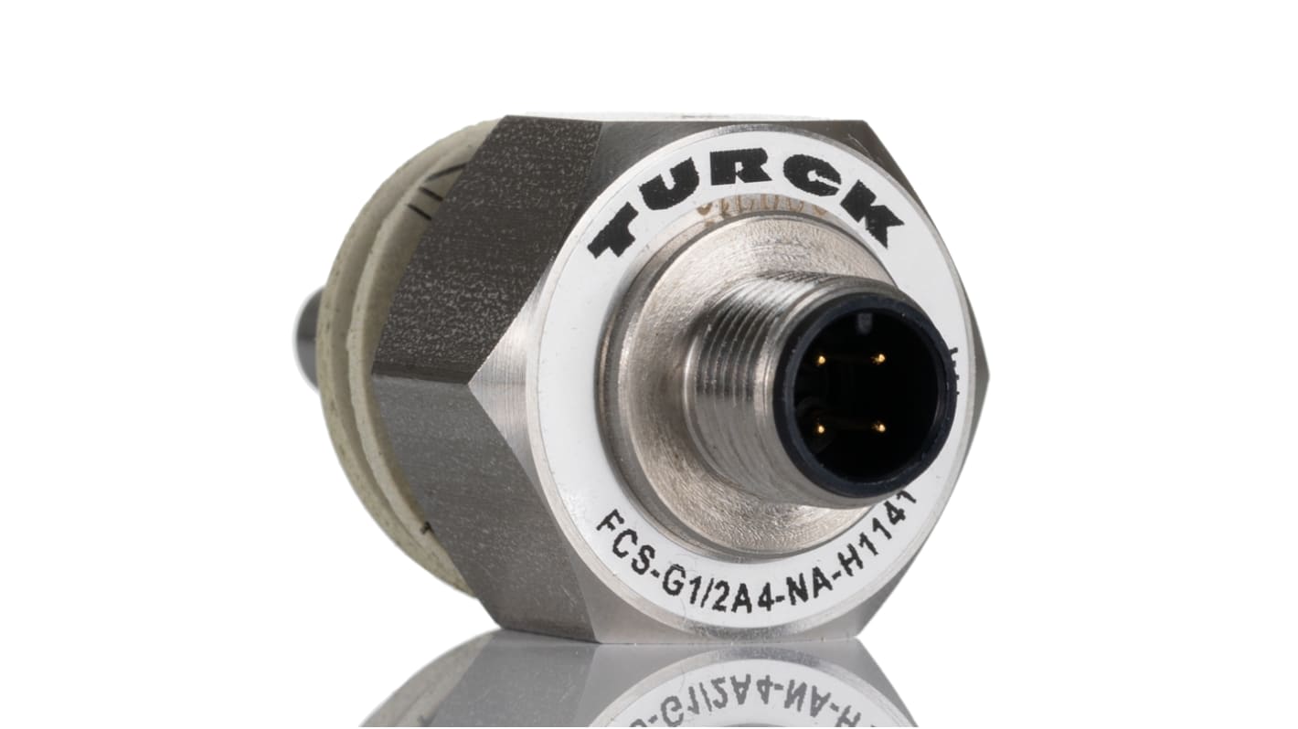 Rs-Online Sensore di flusso Turck per per gas e liquidi flusso 1 ccm/s (Acqua) 2 ccm/s (aria) 3 ccm/s (olio) → 150 cm³/s