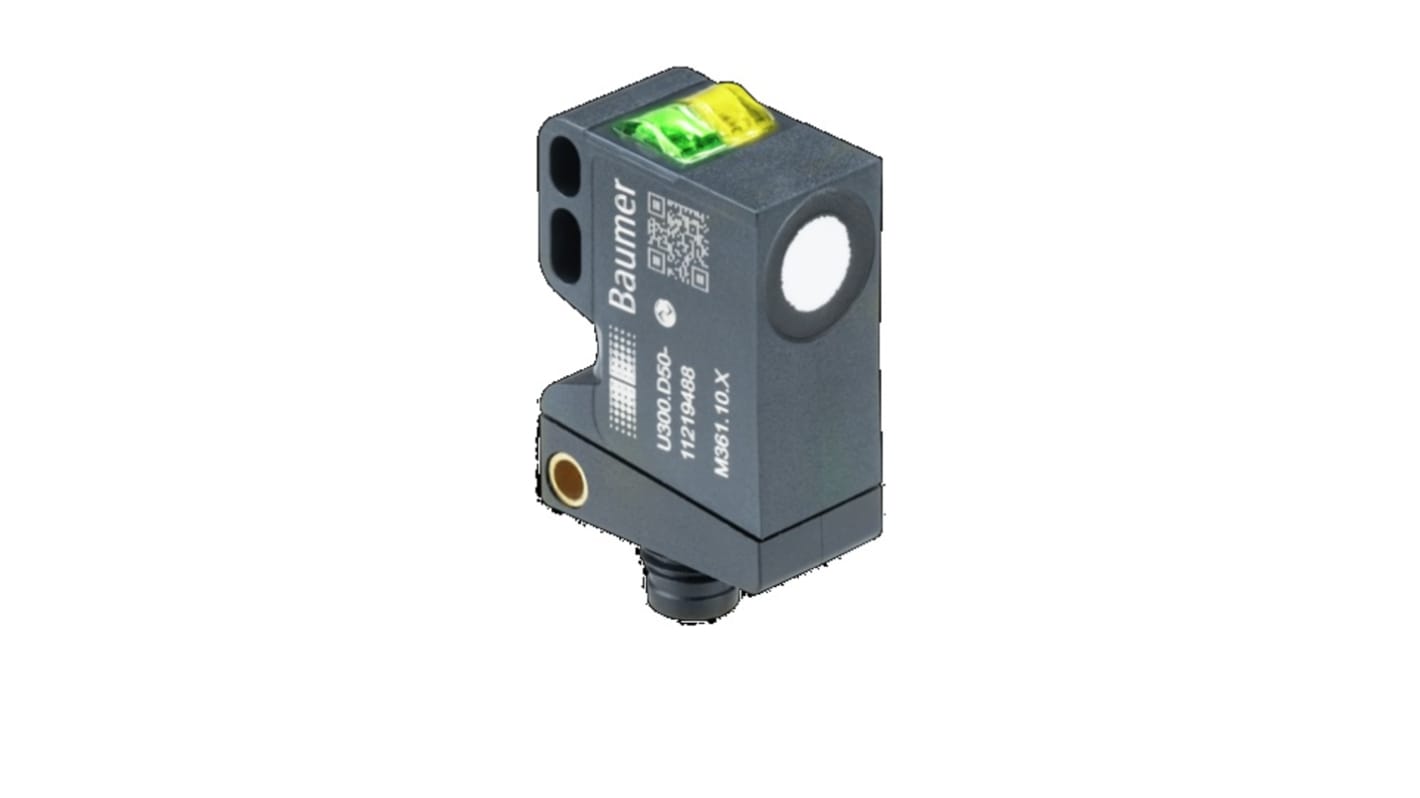 Rs-Online Sensore di prossimità a parallelepipedo Baumer rilevamento 500 mm 12 → 30 V c.c