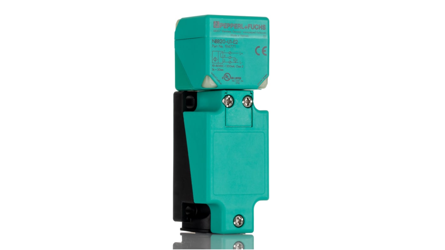 Rs-Online Sensore di prossimità a parallelepipedo Pepperl + Fuchs rilevamento 20 mm 10 → 30 V c.c