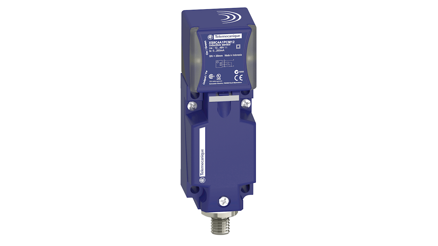 Rs-Online Sensore di prossimità a parallelepipedo Telemecanique Sensors rilevamento 20 mm 12 → 48 V DC