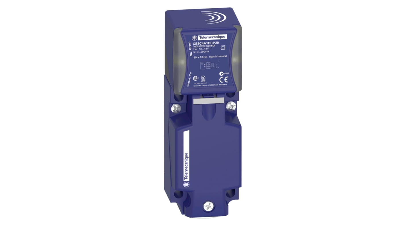 Rs-Online Sensore di prossimità a parallelepipedo Telemecanique Sensors rilevamento 20 mm 12 → 48 V DC