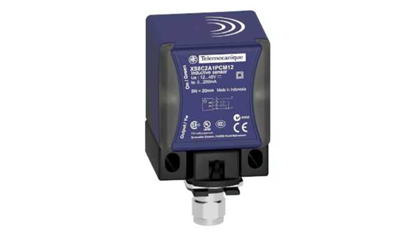 Rs-Online Sensore di prossimità a parallelepipedo Telemecanique Sensors rilevamento 25 mm 15 36 V c.c