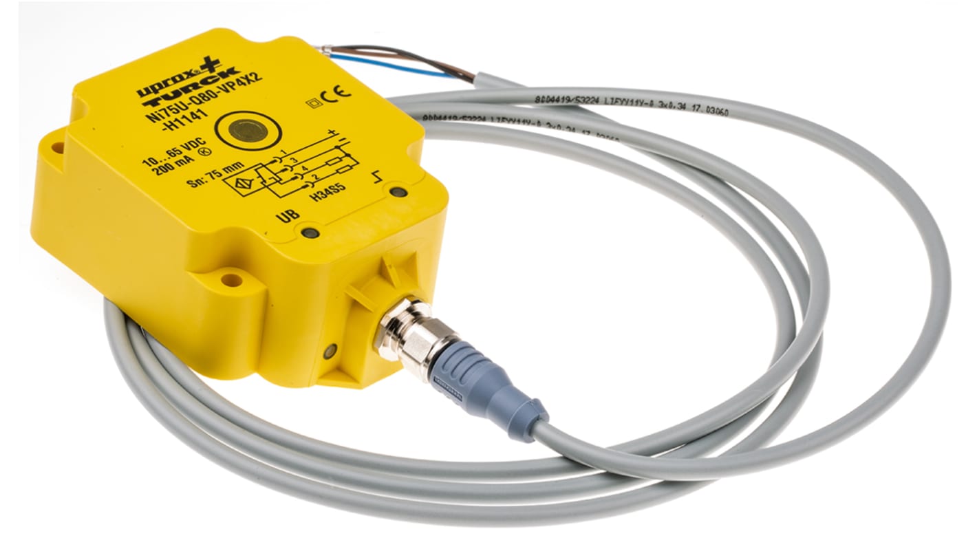 Rs-Online Sensore di prossimità a parallelepipedo Turck rilevamento 70 mm 10 → 65 V c.c