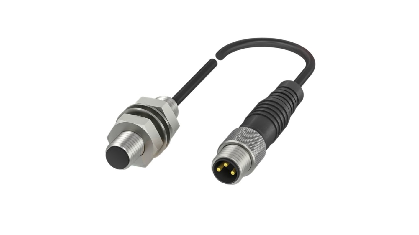 Rs-Online Sensore di prossimità Cilindro filettato BALLUFF M8 rilevamento 2 mm 10 → 30 V CC