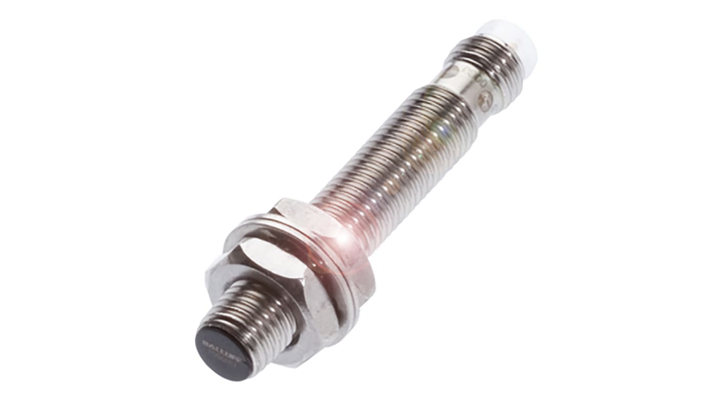 Rs-Online Sensore di prossimità Cilindro filettato BALLUFF M8 rilevamento 2 mm 10 → 30 V c.c