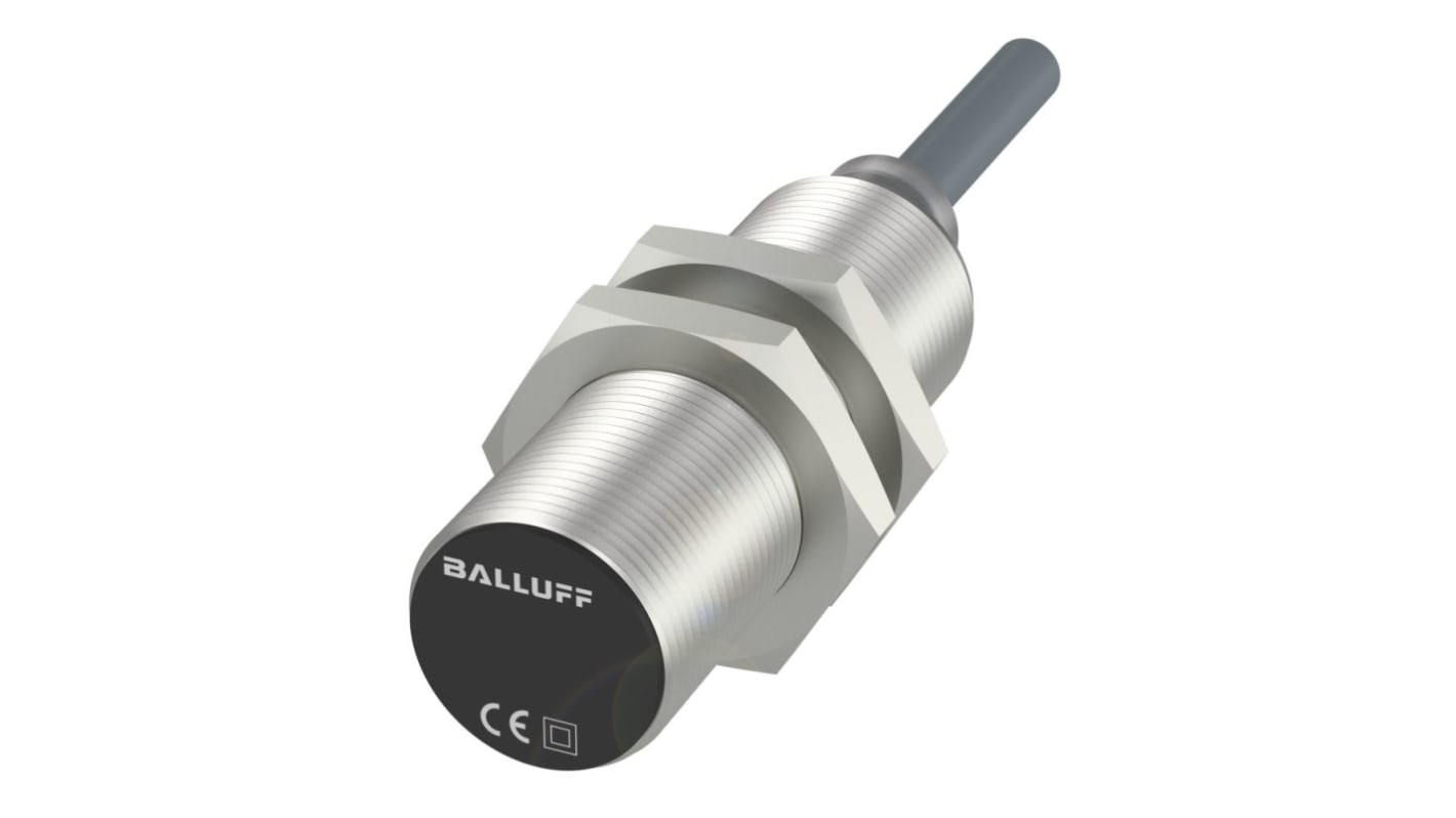 Rs-Online Sensore di prossimità Cilindro filettato BALLUFF M18 rilevamento 8 mm 10 → 30 V CC