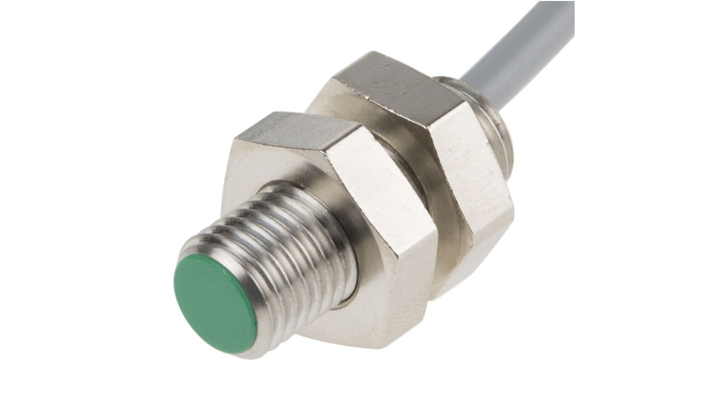 Rs-Online Sensore di prossimità Cilindro filettato Baumer M8 rilevamento 2 mm 10 → 30 V c.c