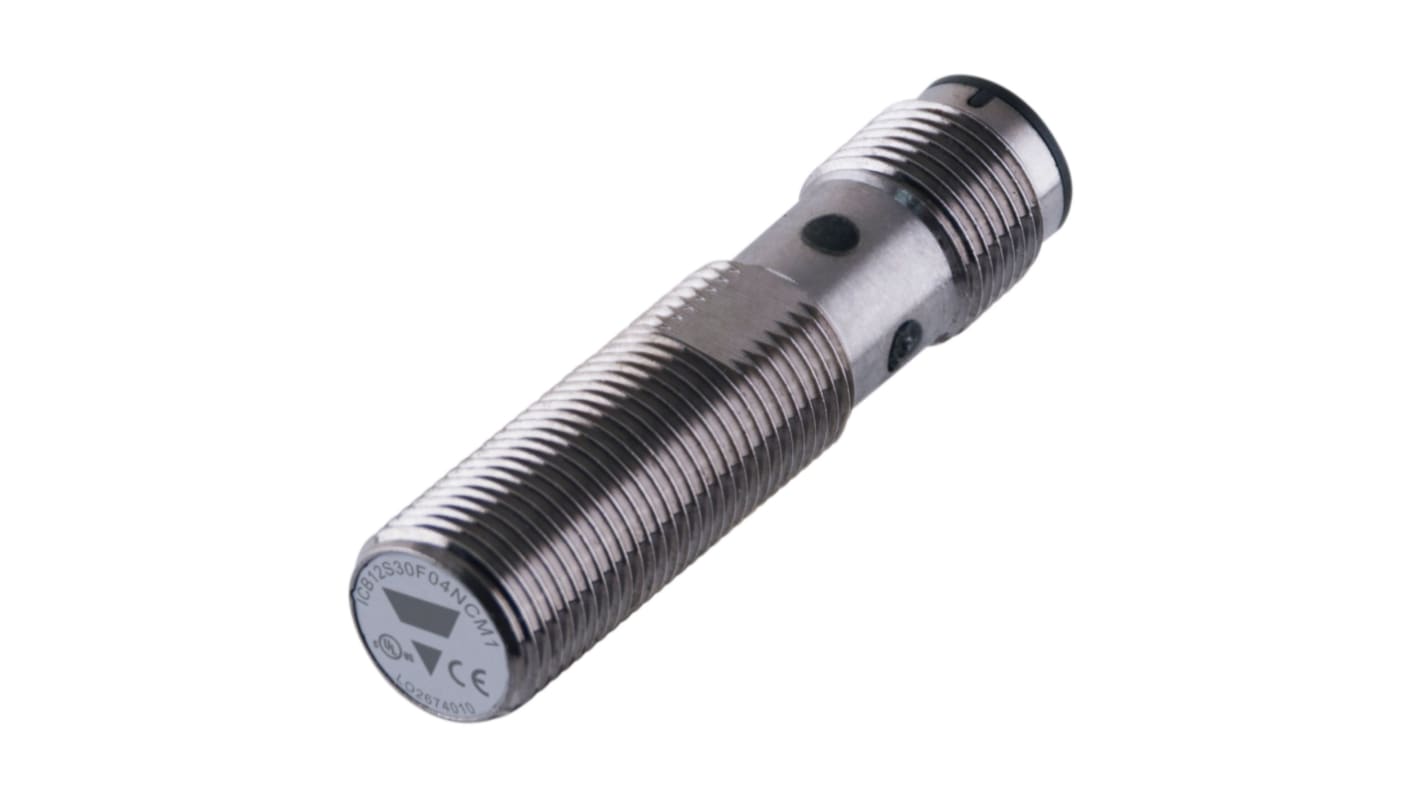Rs-Online Sensore di prossimità Cilindro filettato Carlo Gavazzi M12 rilevamento 2 mm 10 → 36 V CC