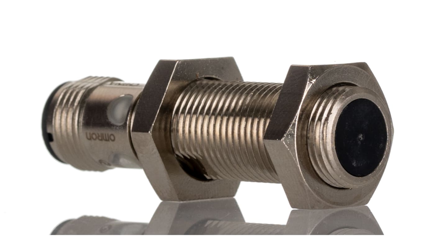 Rs-Online Sensore di prossimità Cilindro filettato Omron M12 rilevamento 4 mm 10→ 30 V CC