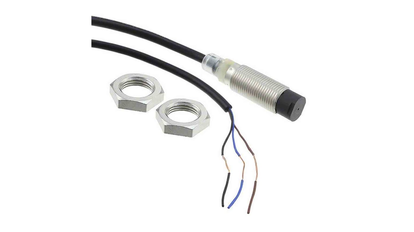 Rs-Online Sensore di prossimità Cilindro filettato Omron M12 rilevamento 5 mm 10 → 30 V CC