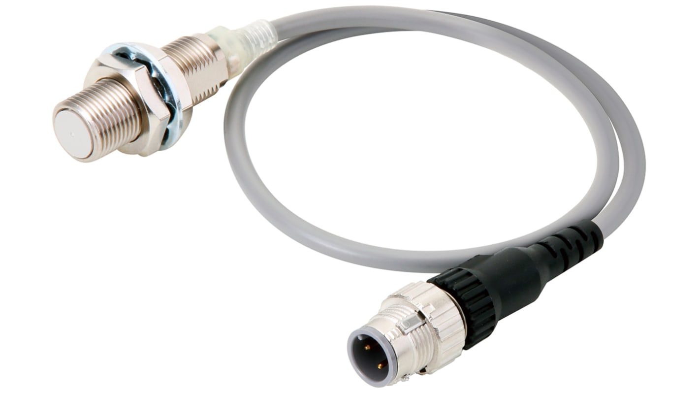 Rs-Online Sensore di prossimità Cilindro filettato Omron M12 rilevamento 3 mm 10 → 30 V c.c