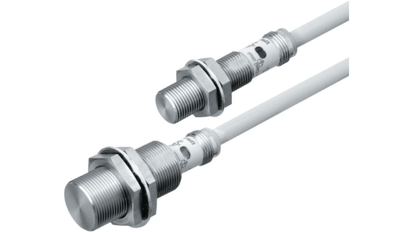 Rs-Online Sensore di prossimità Cilindro filettato Omron M18 rilevamento 5 mm da 12 → 24 V c.c
