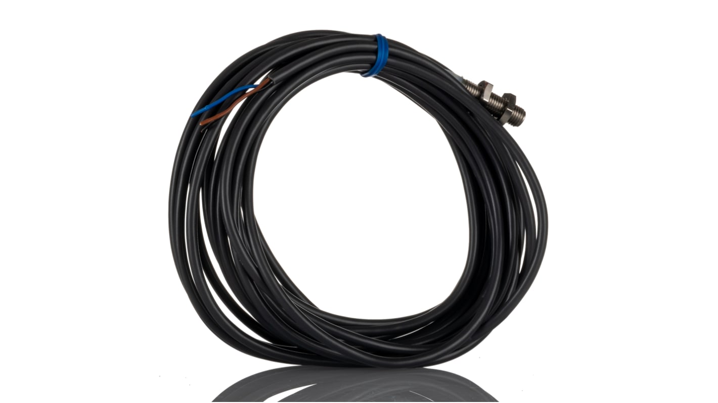 Rs-Online Sensore di prossimità Cilindro filettato Omron M8 rilevamento 2 mm 12 → 24 V c.c