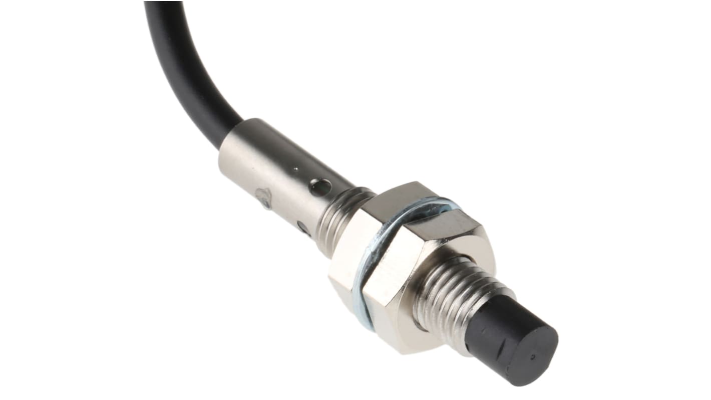 Rs-Online Sensore di prossimità Cilindro filettato Omron M8 rilevamento 4 mm 12 → 24 V c.c