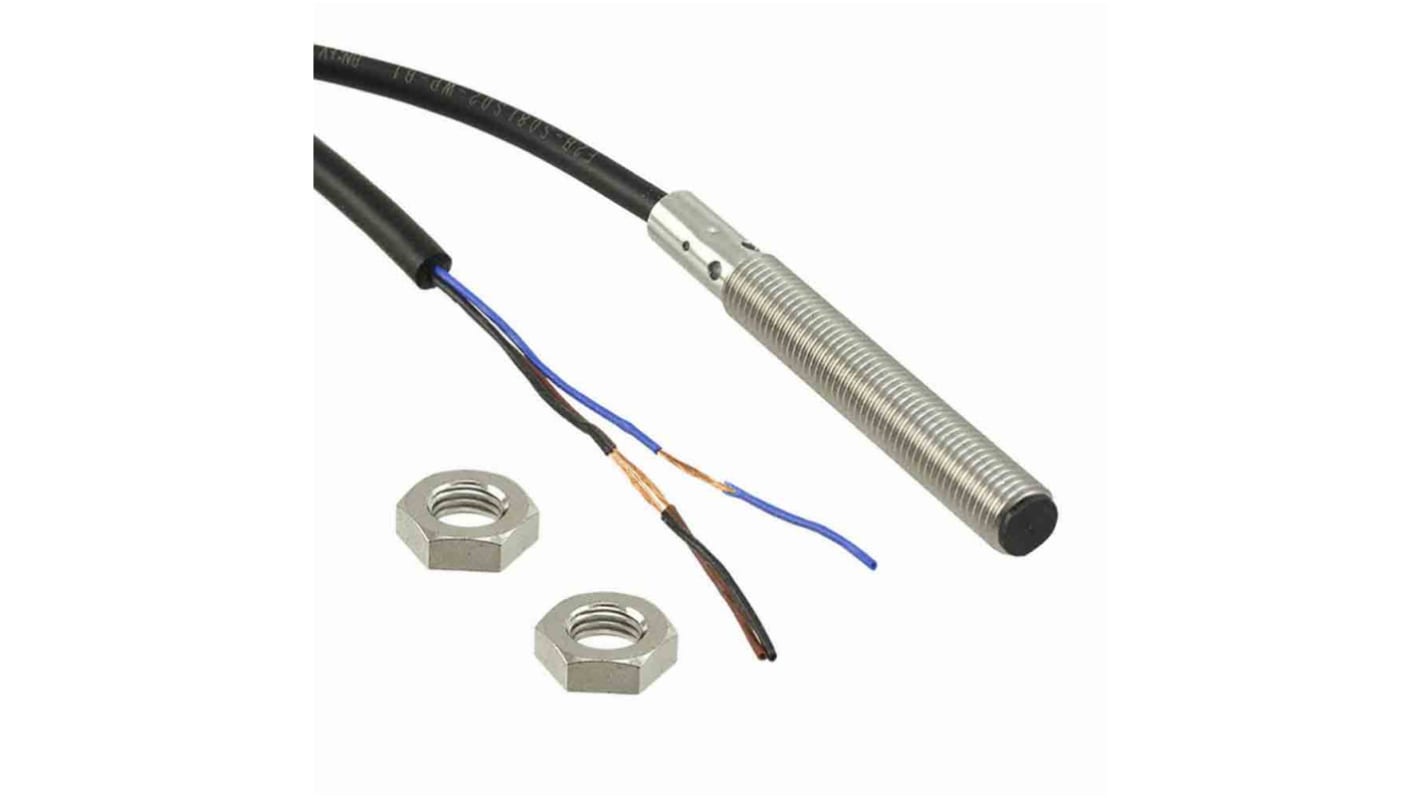Rs-Online Sensore di prossimità Cilindro filettato Omron M8 rilevamento 2 mm 10 → 30 V CC
