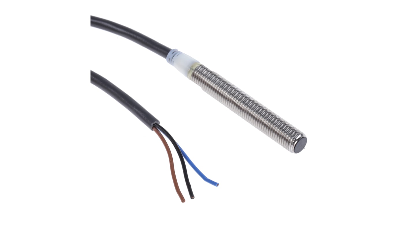 Rs-Online Sensore di prossimità Cilindro filettato Omron M8 rilevamento 2 mm 12 → 24 V c.c