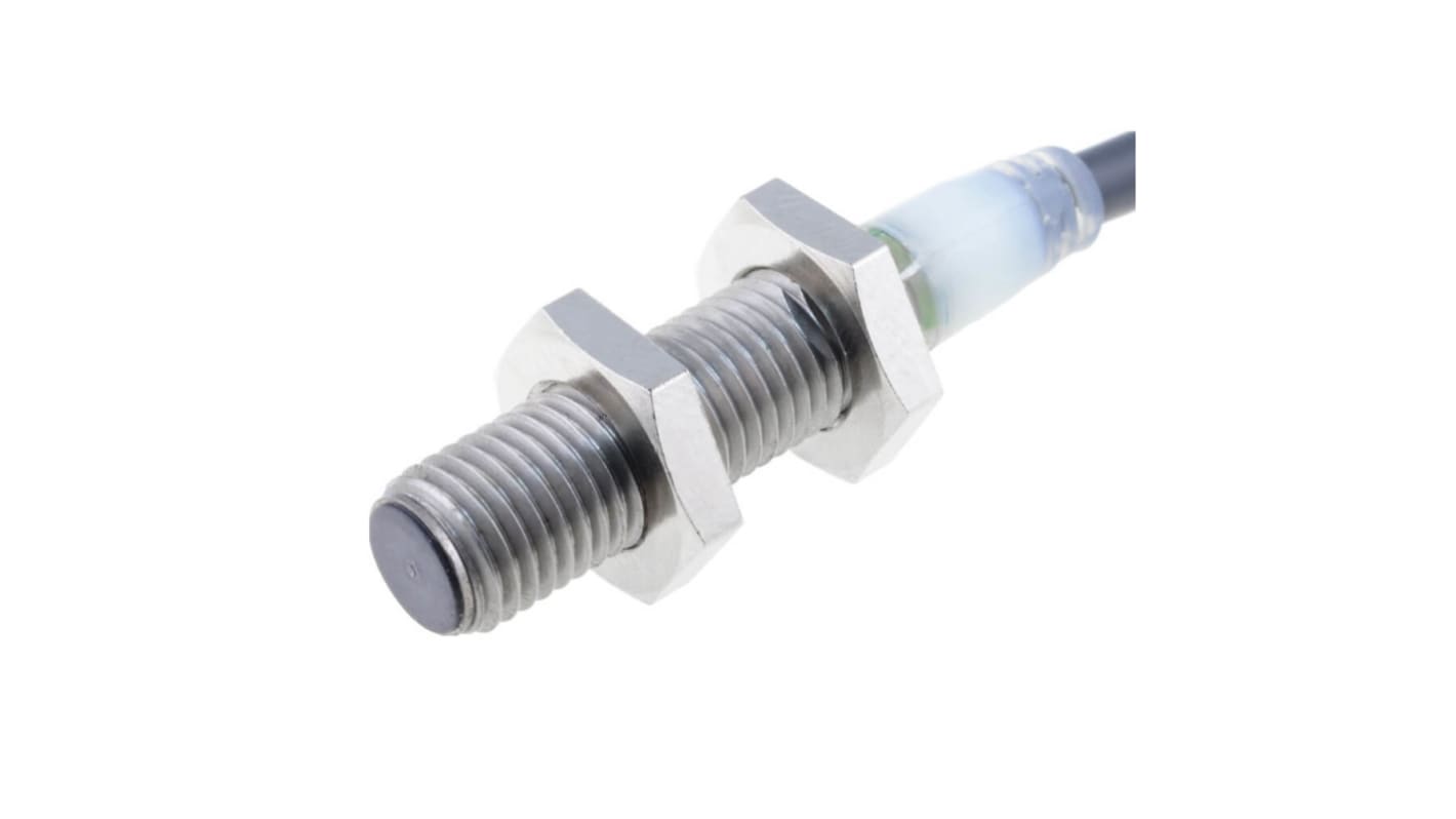 Rs-Online Sensore di prossimità Cilindro filettato Omron M8 rilevamento 2 mm 12 → 24 V c.c