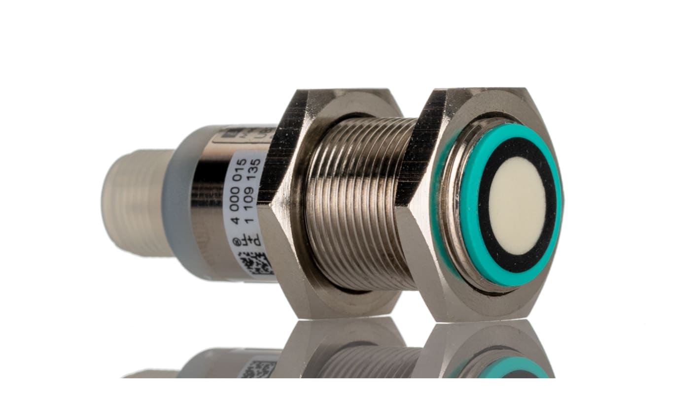 Rs-Online Sensore di prossimità Cilindro filettato Pepperl + Fuchs M18 rilevamento 300 mm 10 → 30 V c.c